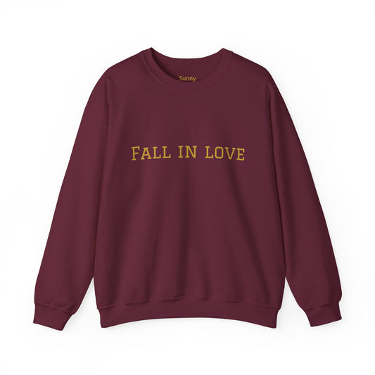 Fall in Love Again & Again – Birds Crewneck Sweatshirt