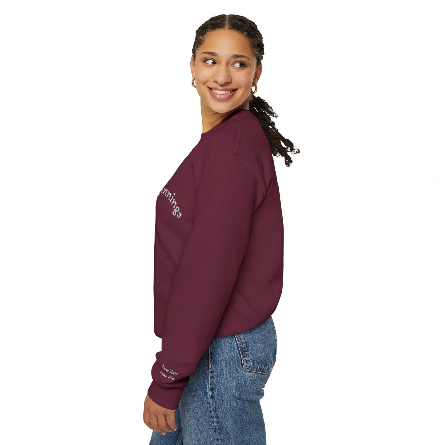 Fresh Beginnings Embroidered Sweatshirt