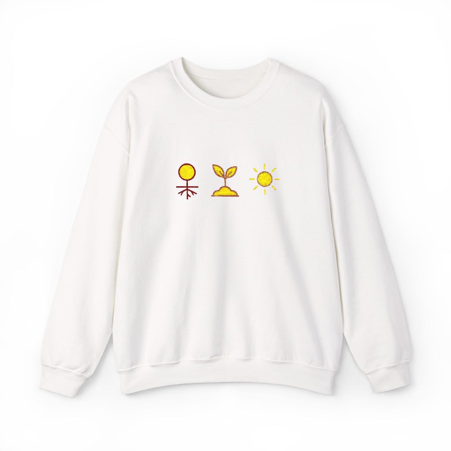 Grounded. Growing. Glowing Crewneck Sweatshirt