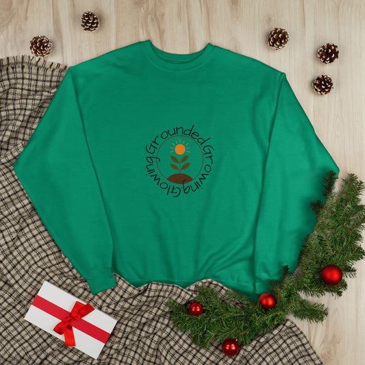 Grounded. Growing. Glowing. – EcoSmart® Crewneck Sweatshirt