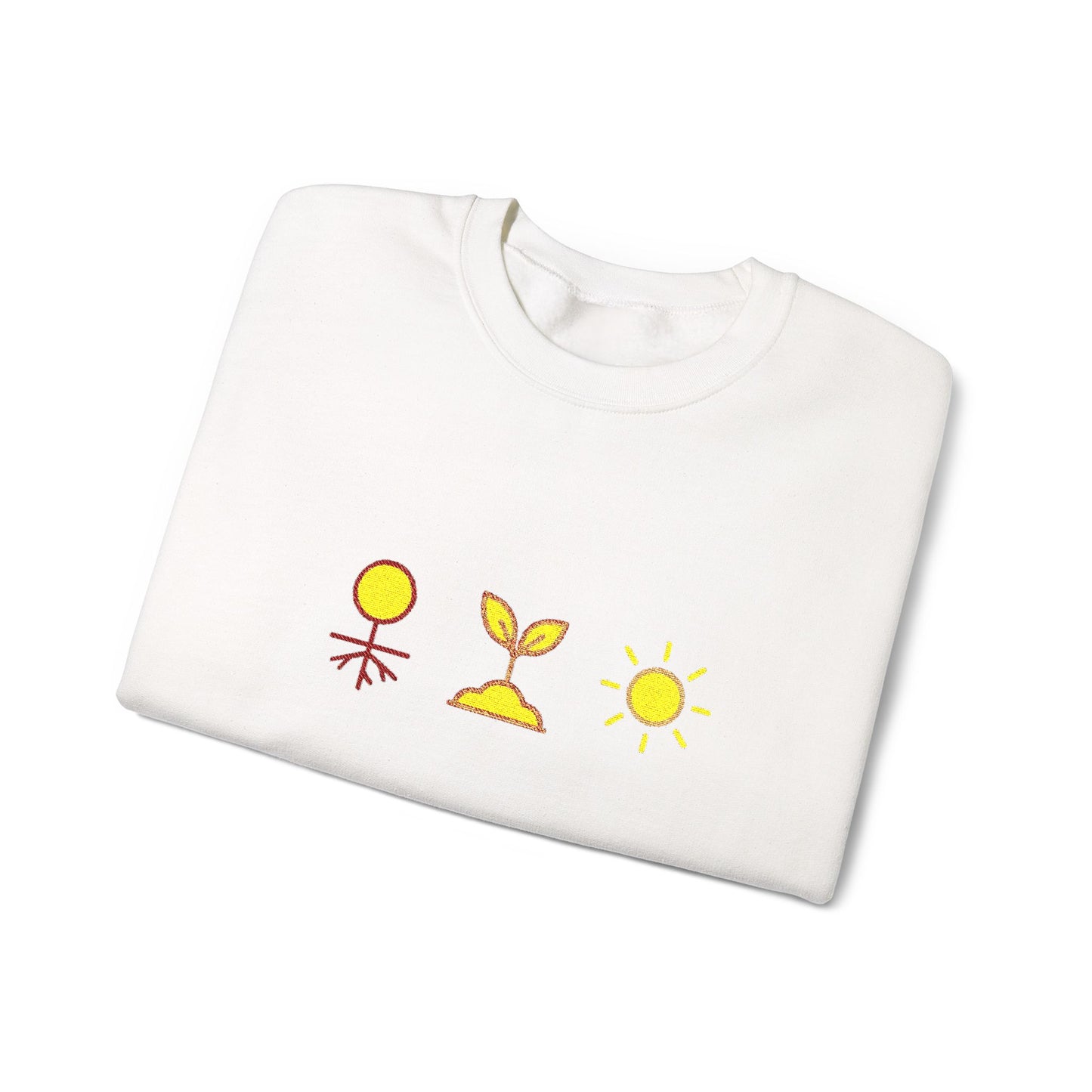 Grounded. Growing. Glowing Crewneck Sweatshirt