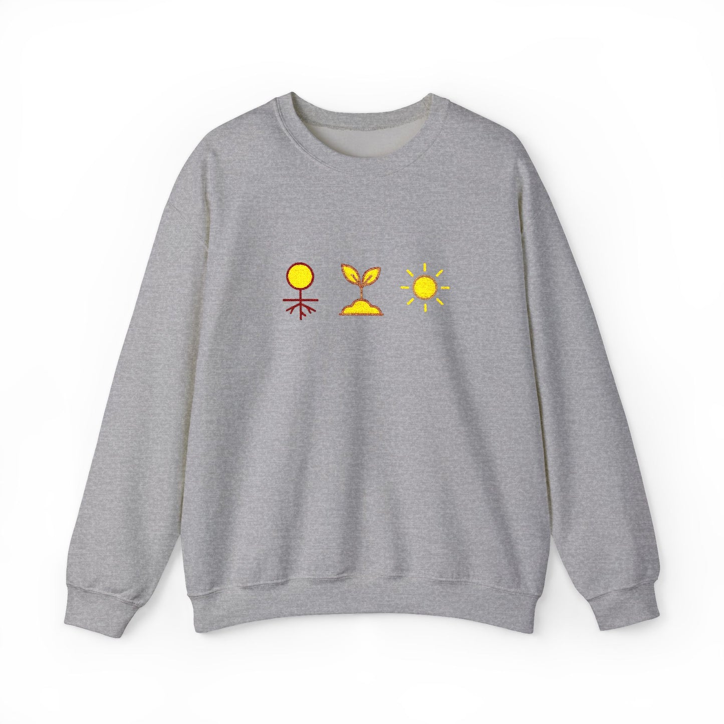 Grounded. Growing. Glowing Crewneck Sweatshirt