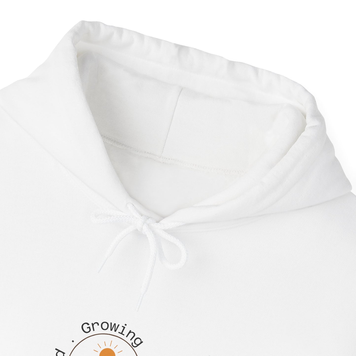 Grounded.Growing.Glowing Travel Hoodie