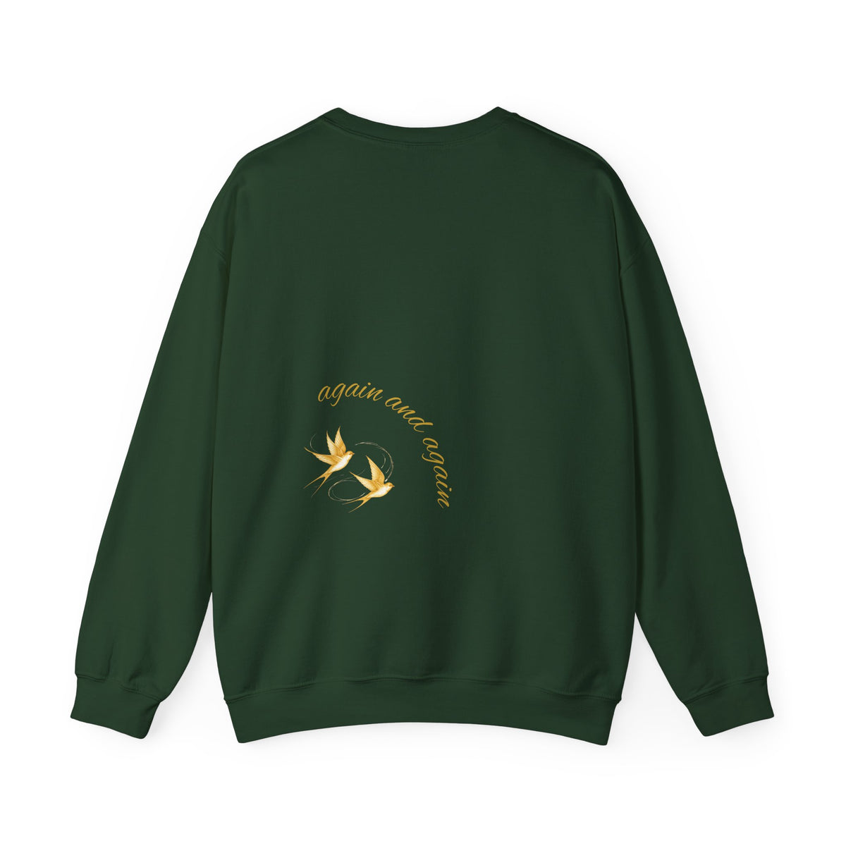 Fall in Love Again & Again – Birds Crewneck Sweatshirt