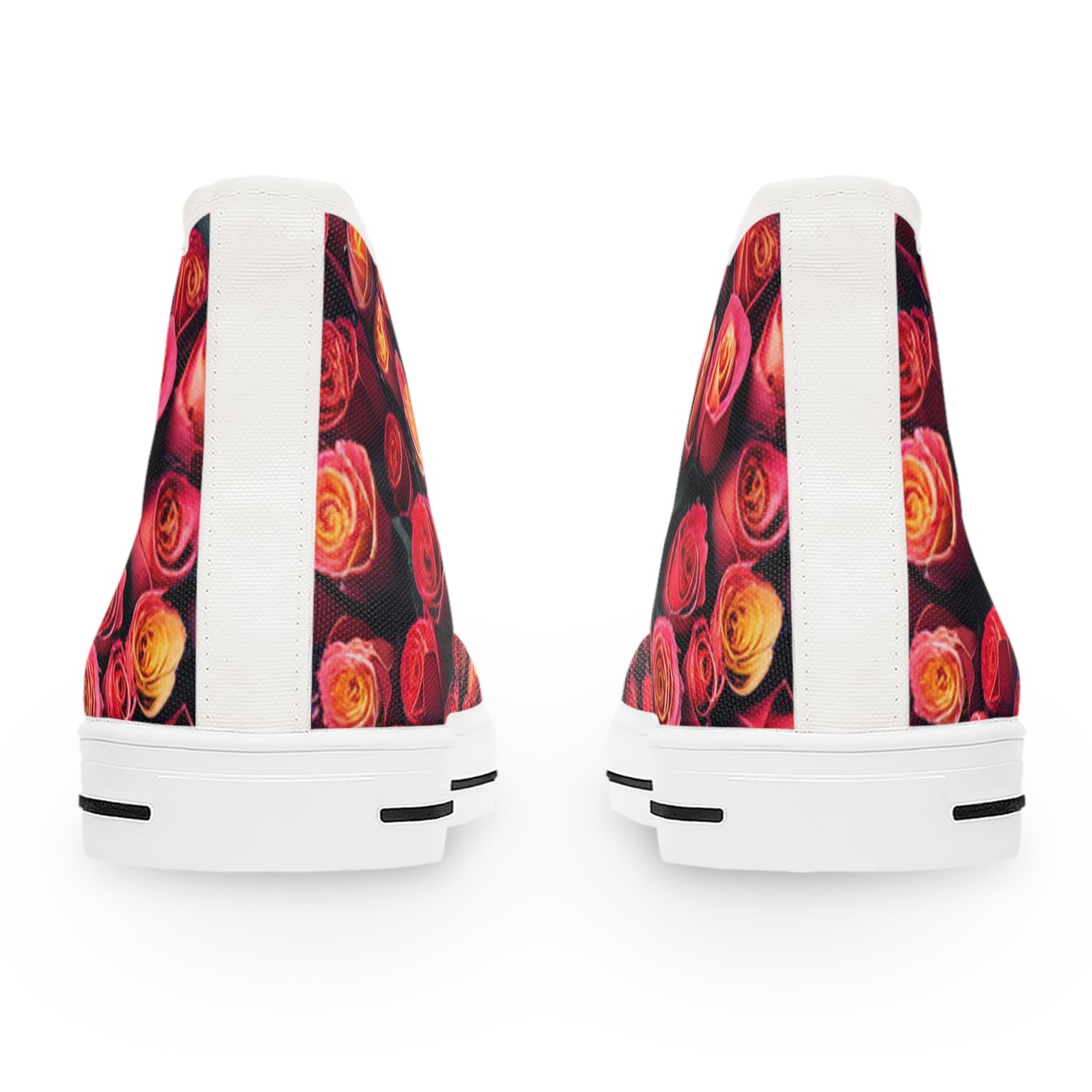 Field of Roses High Tops - Stylish Floral Sneakers for Women