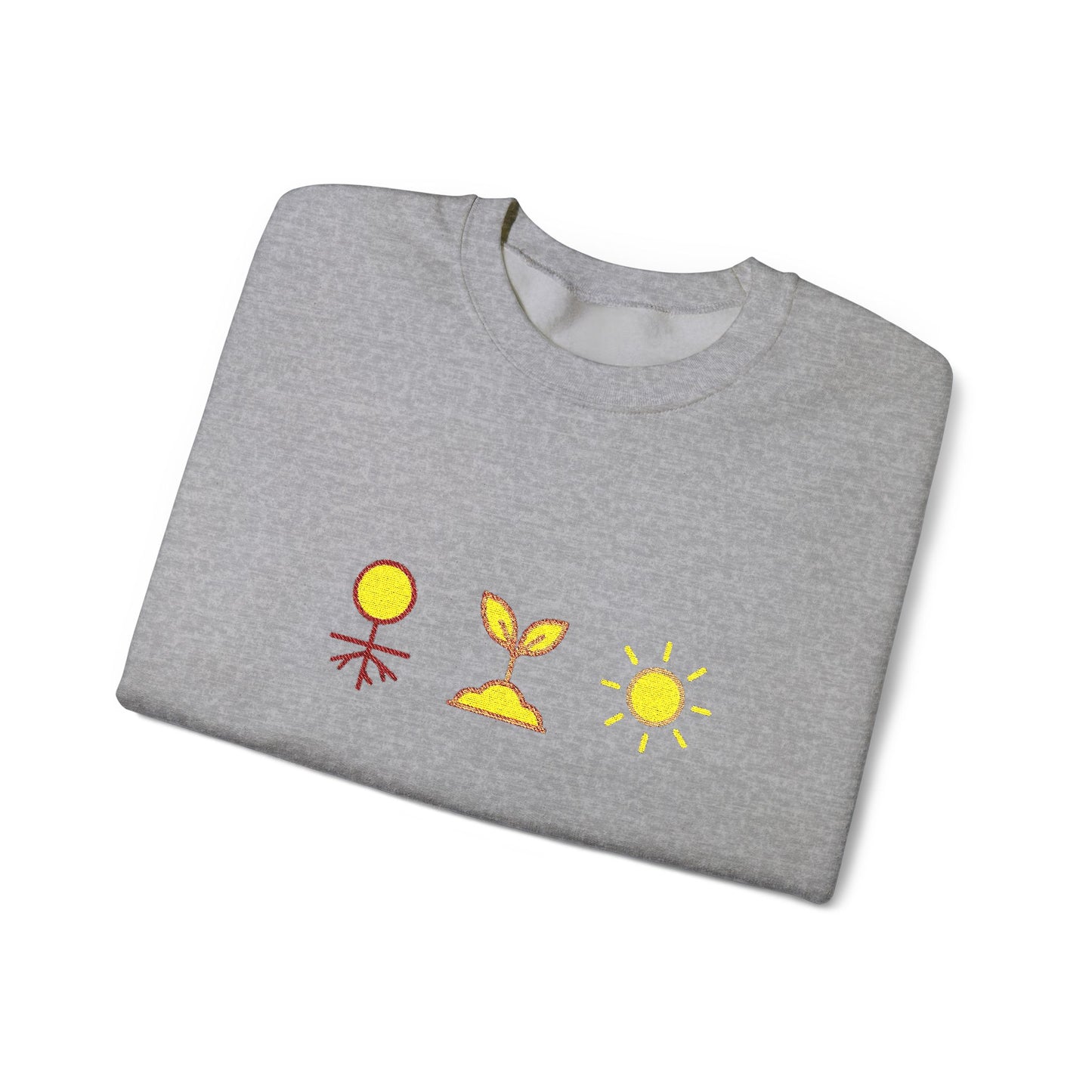 Grounded. Growing. Glowing Crewneck Sweatshirt