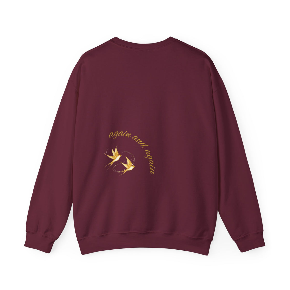 Fall in Love Again & Again – Birds Crewneck Sweatshirt