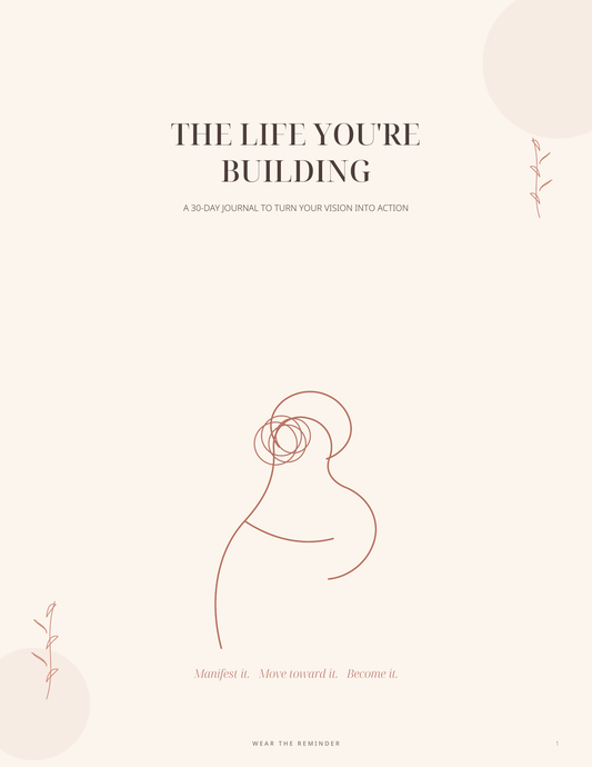 The Life You’re Building digital journal preview page 1