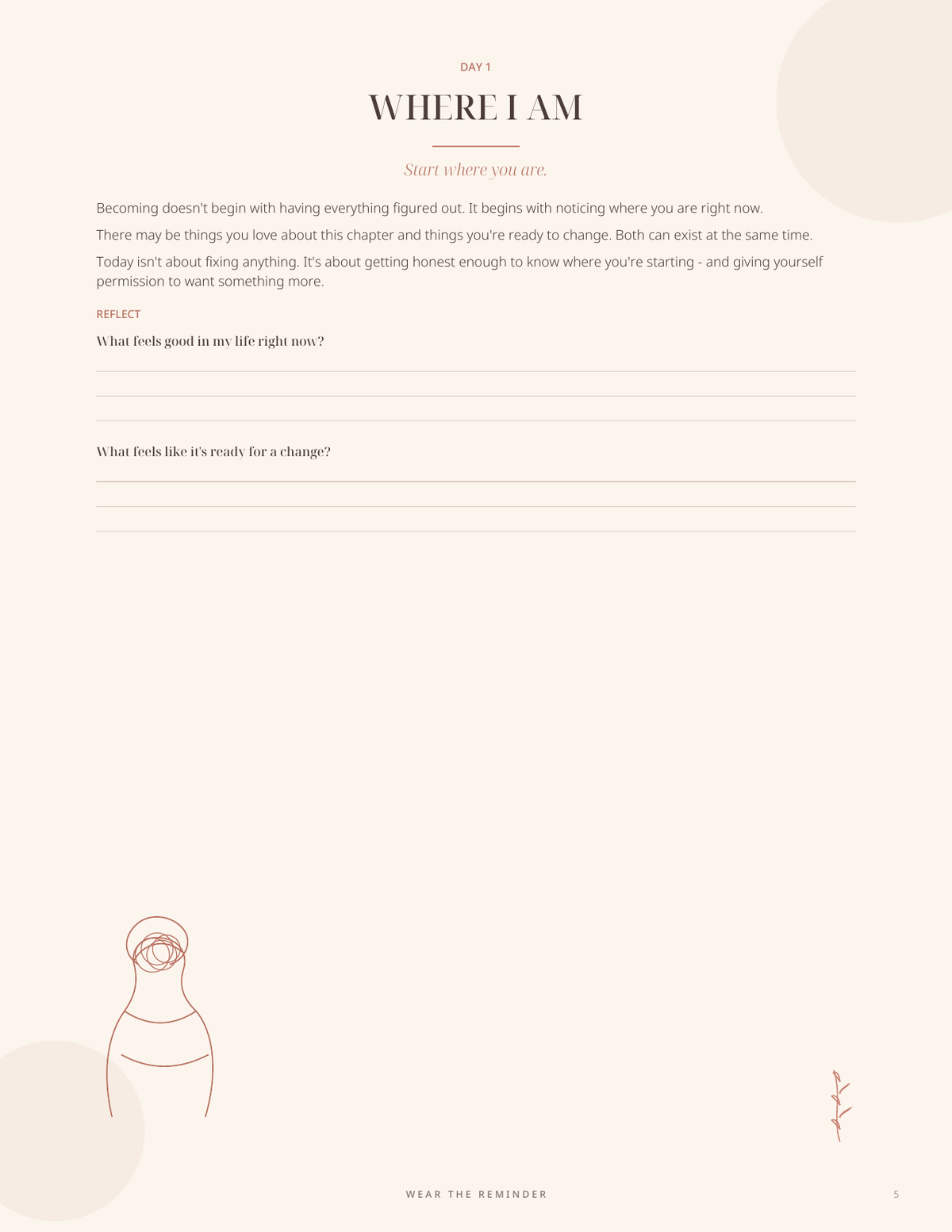 The Life You’re Building digital journal preview page 5